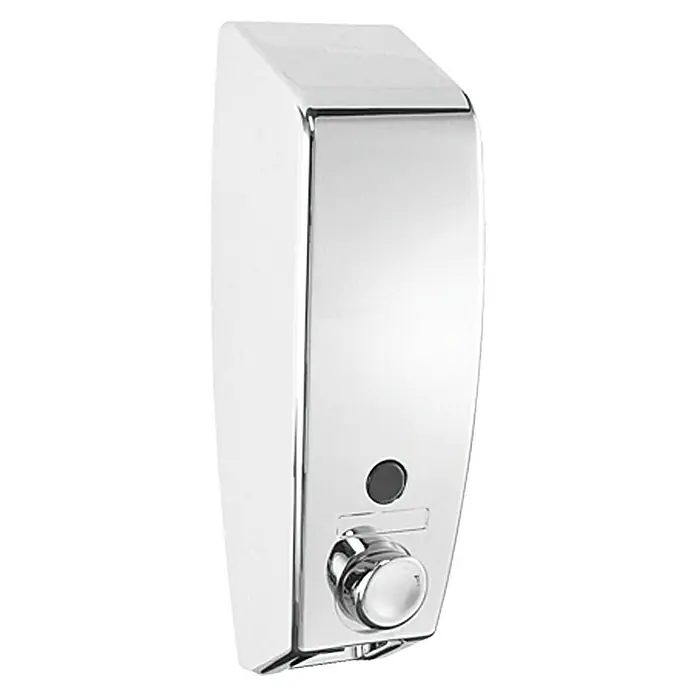 Wenko Dispensador de jabón Varese - Cromo, Capacidad del depósito: 450 ml