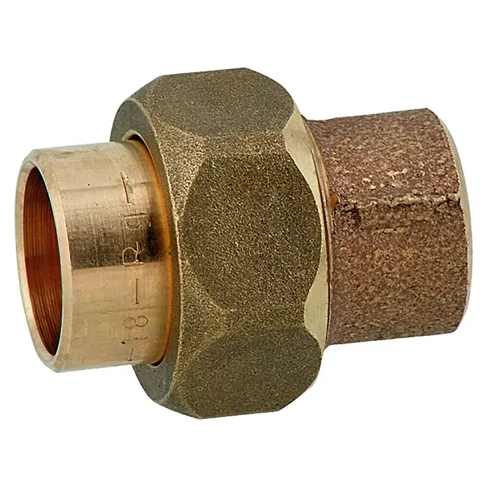 Rohrverschraubung 4340g - Durchmesser: 18 mm - Vorderansicht