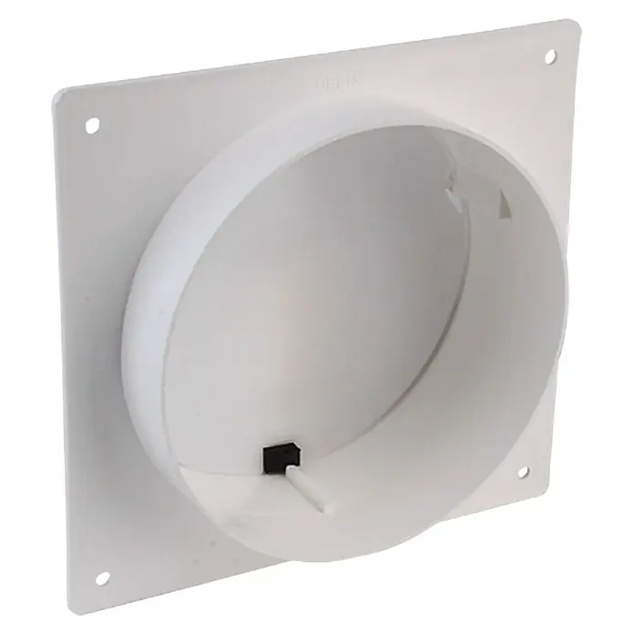 Air-Circle Zidna spojnica za ventilacijsku cijev - Promjer spojnog dijela: 150 mm, Maksimalni protok zraka: 600 m³/h - Pogled s desne strane