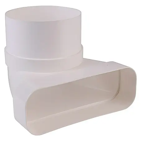 Air-Circle  Koljeno za okruglu-plosnatu ventilacijsku cijev