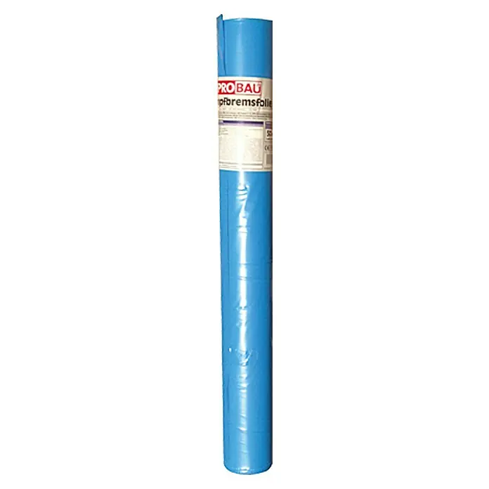Probau Dampfbremsfolie - Inhalt ausreichend für ca.: 50 m², Polyethylen, Dauerhaft diffusionshemmend, Stärke: 0,125 mm - Vorderansicht