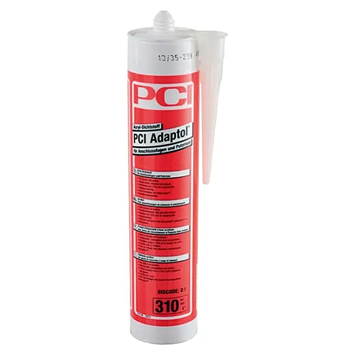 PCI Akrilno brtvilo - Bijele boje, 310 ml - Pogled sprijeda