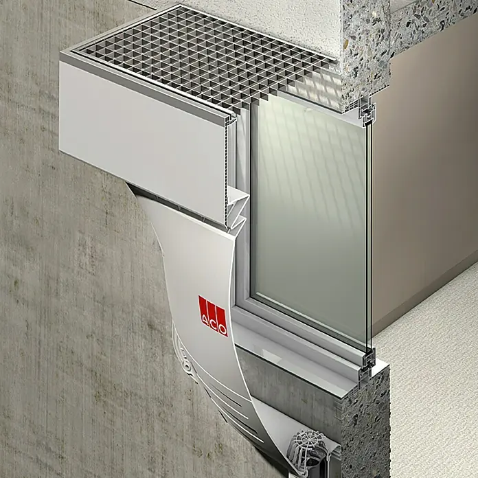 ACO Therm Lichtschachtkörper - 60 x 80 x 40 cm, Polypropylen, Begeh- oder befahrbar montierbar