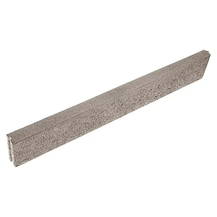EHL Rasenkante - Grau, 100 x 5 x 15 cm, Beton - Rechte Seitenansicht