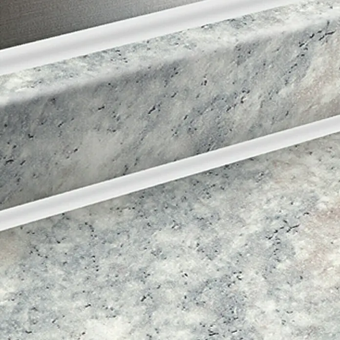 Resopal Kutna lajsna za radne ploče - Zeland Grigio, 60 cm - Živopisni prikaz