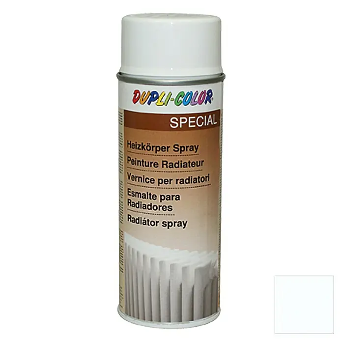 Dupli-Color Special Radiatorspray RAL 9010 Zuiver wit - Zuiver wit, Glanzend, RAL 9010, 400 ml - Vooraanzicht