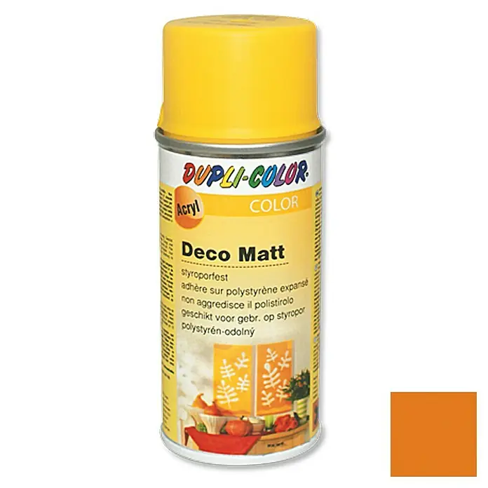 Dupli-Color Color Acrylspuitlak RAL 1007 Narcisgeel - Narcisgeel, 150 ml, Mat