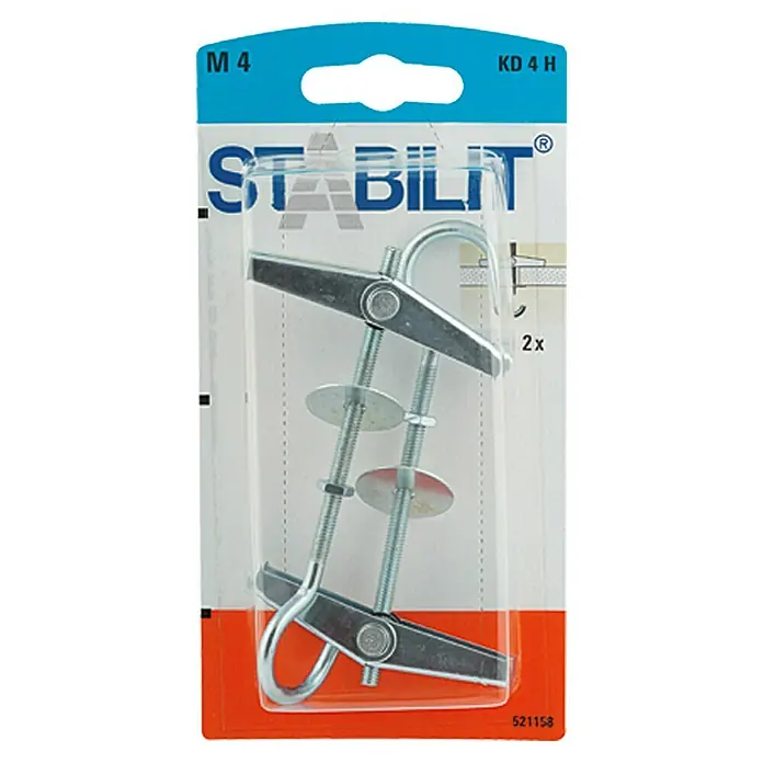 Stabilit Preklopne tiple KD4HK - Duljina tiple: 95 mm, 2 kom, Promjer provrta: 14 mm - Pogled sprijeda