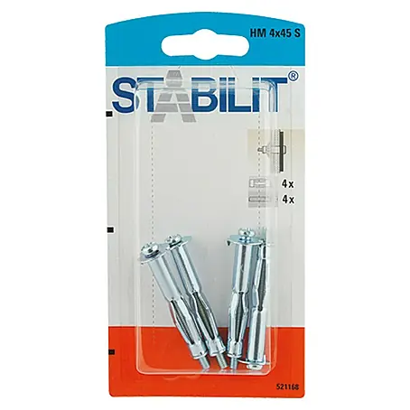 Stabilit  Metalna tipla za šupljine HM 4 X 45 S