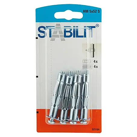 Stabilit  Metalna tipla za šupljine HM 5 X 52 S