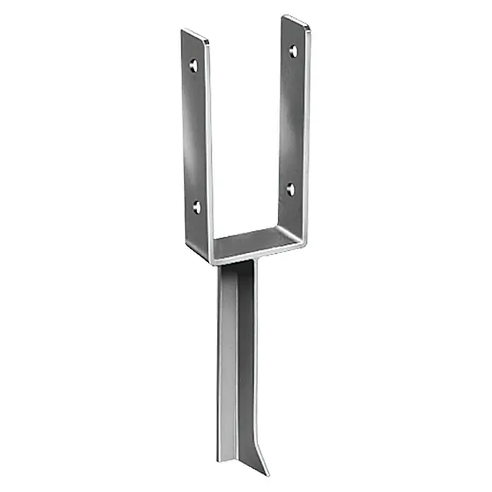 Stabilit Schwerer Stützenschuh - 101 x 50 x 200 mm, Feuerverzinkt, Stärke: 5 mm