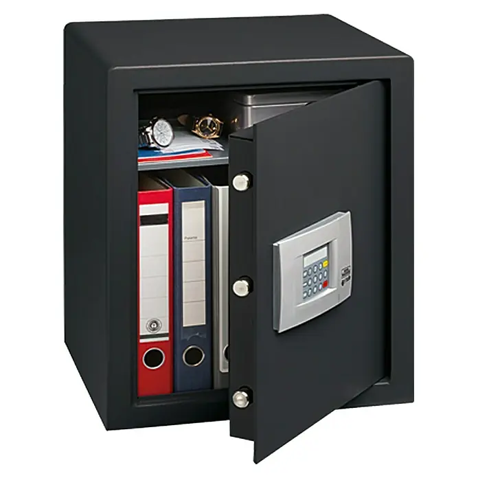 Burg-Wächter PointSafe Möbeltresor P4 E - L x B x H: 35 x 41,6 x 50 cm, Zahlenschloss elektronisch, 57,9 l