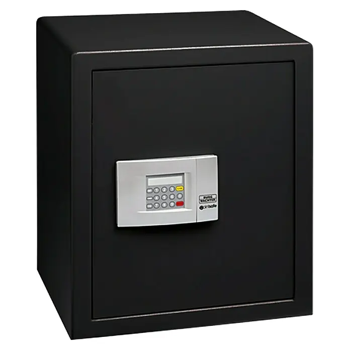 Burg-Wächter PointSafe Möbeltresor P4 E - L x B x H: 35 x 41,6 x 50 cm, Zahlenschloss elektronisch, 57,9 l - Linke Seitenansicht