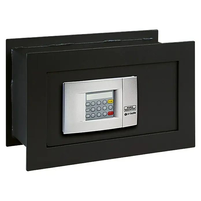 Burg-Wächter PointSafe Wandtresor PW2 E - 34 x 14 x 22 cm, Volumen: 4,5 l, Zahlenschloss elektronisch - Linke Seitenansicht