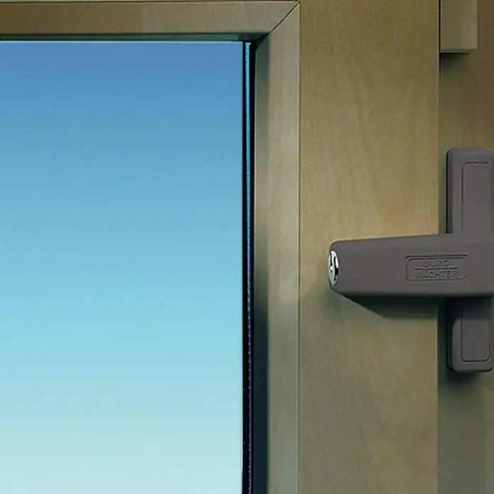 Burg-Wächter Fenstersicherung Winsafe W1 - Universell einsetzbar, Braun - Anwendungsbeispiel