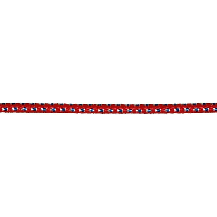 Stabilit Gummiseil Meterware - 4 mm, Als Zuschnitt erhältlich, Rot/Blau - Vorderansicht