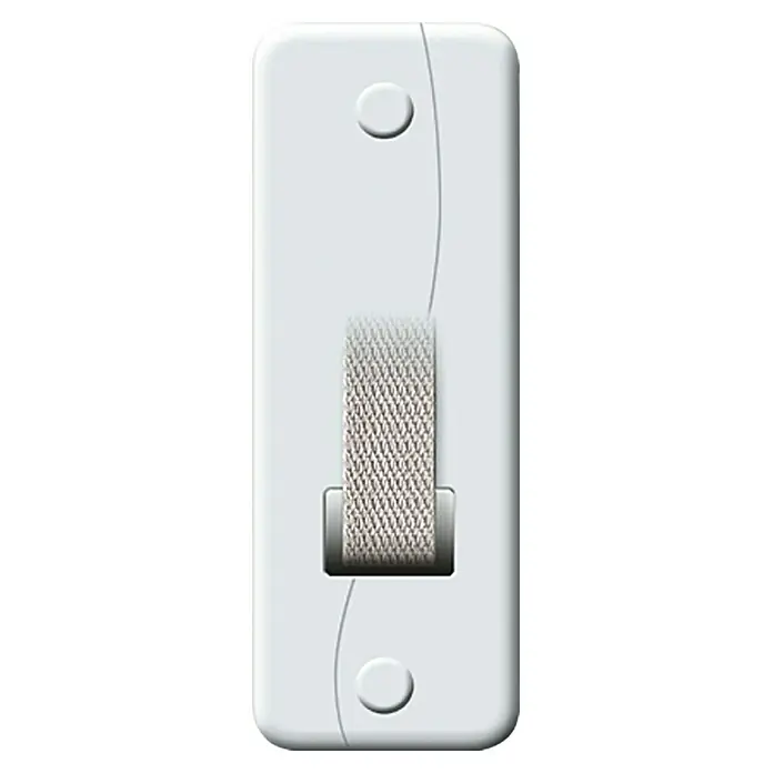 Schellenberg Abdeckplatte Softline - 210 x 64 x 9 mm, Lochabstand: 160 mm, Weiß - Vorderansicht