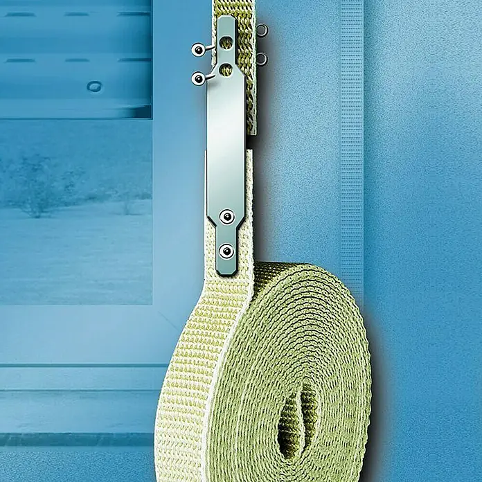 Schellenberg Cinta Fix 44302 - Largo: 4,3 m, Anchura de la correa: 14 mm, Gris