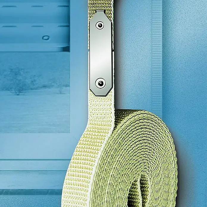 Schellenberg Cinta Fix 34301 - Largo: 4,3 m, Anchura de la correa: 23 mm, Beige