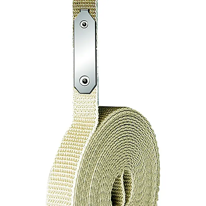 Schellenberg Gurtfix Maxi - Länge: 4,3 m, Gurtbreite: 23 mm, Beige - Vorderansicht