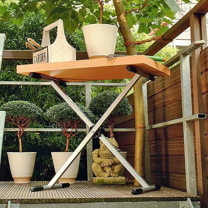 Arbeitsbock - Höhenverstellung: 32 - 103 cm, Tragkraft: 70 kg - 90 kg - Vorderansicht