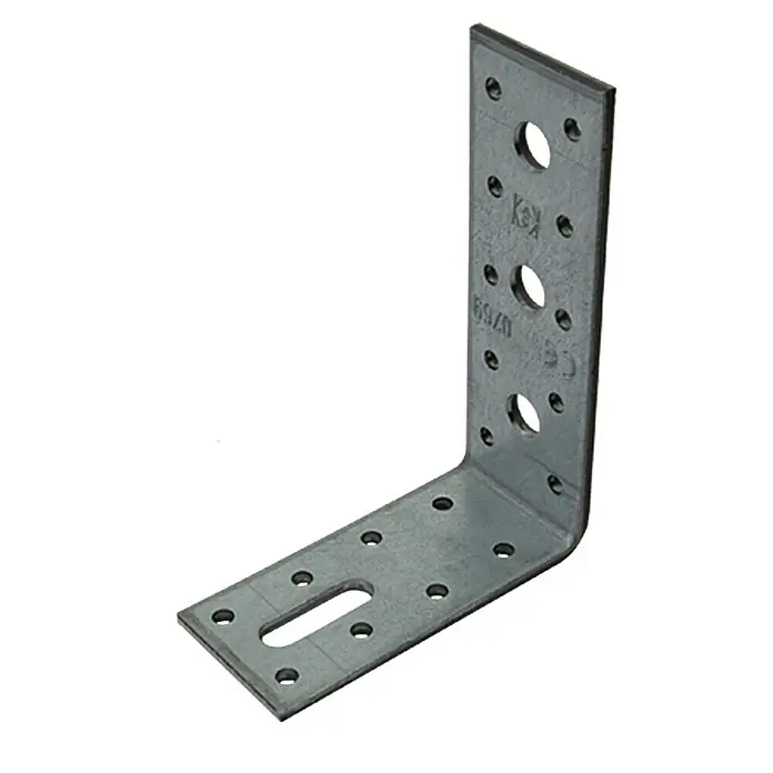 Stabilit Winkelverbinder - L x B x H: 120 x 90 x 40 mm, Stärke: 4 mm, Sendzimir verzinkt