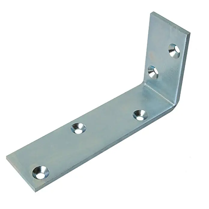 Stabilit Schwere Winkel - 75 x 40 x 150 mm, Stärke: 5 mm, Verzinkt