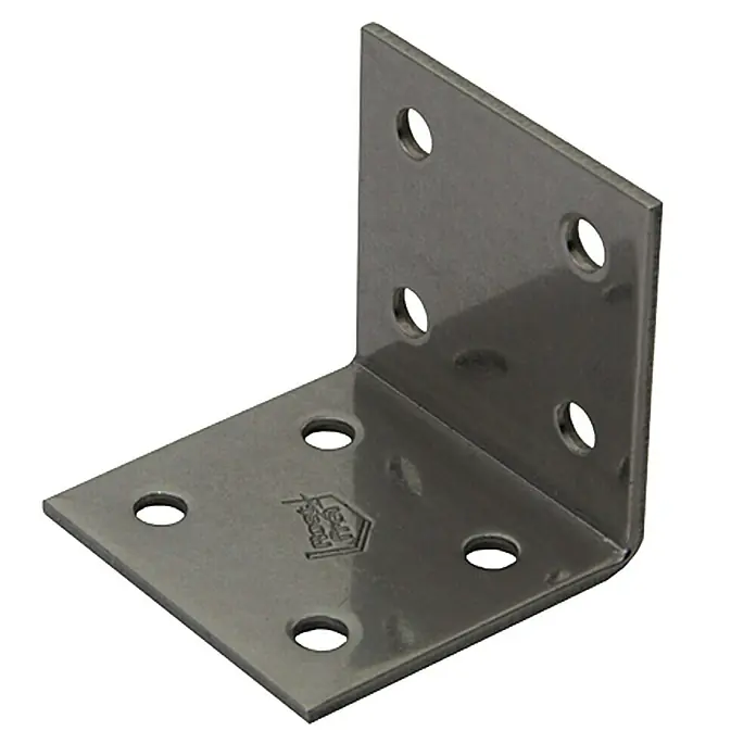 Stabilit Spojni kutnik - D x Š x V: 40 x 40 x 40 mm, Plemeniti čelik - Pogled sprijeda