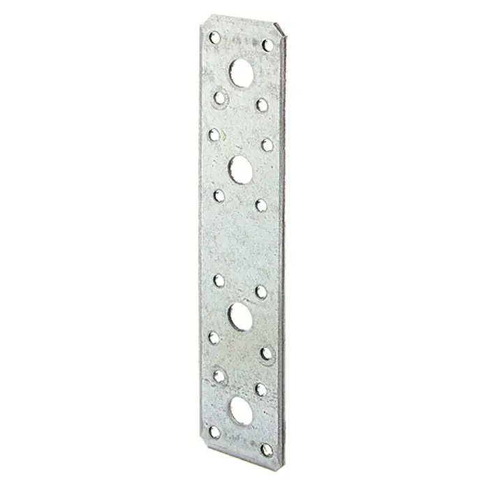Stabilit Flachverbinder - 180 x 40 mm, Verzinkt, 1 Stk. - Rechte Seitenansicht