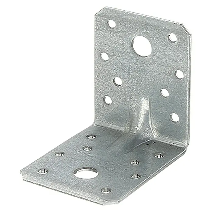 Stabilit Schwerlast-Winkelverbinder - 1 Stk., 70 x 70 x 55 mm, Verzinkt - Rechte Seitenansicht