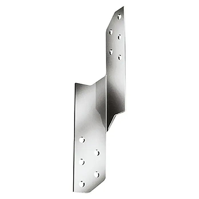 Stabilit Sparrenpfettenanker - Links, 10 Löcher, 1 Stk., Sendzimir verzinkt, 33 x 33 x 170 mm