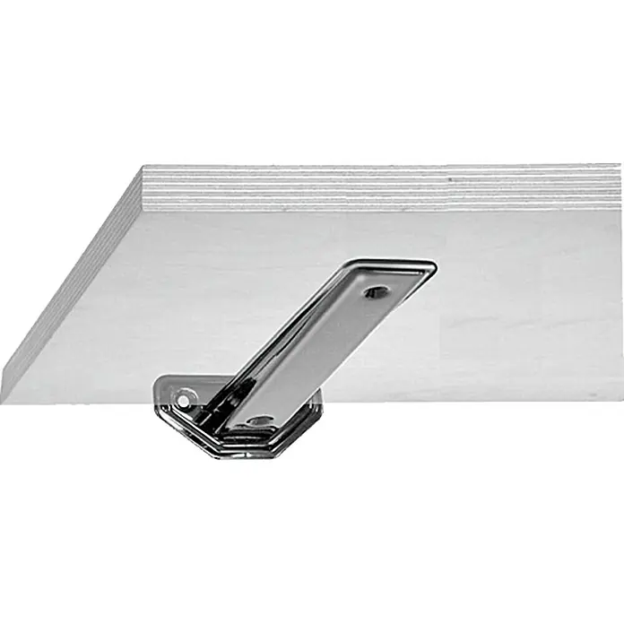Stabilit Regalträger 3F-Linear - 190 x 38 mm, Belastbarkeit: 65 kg, Weiß - Vorderansicht