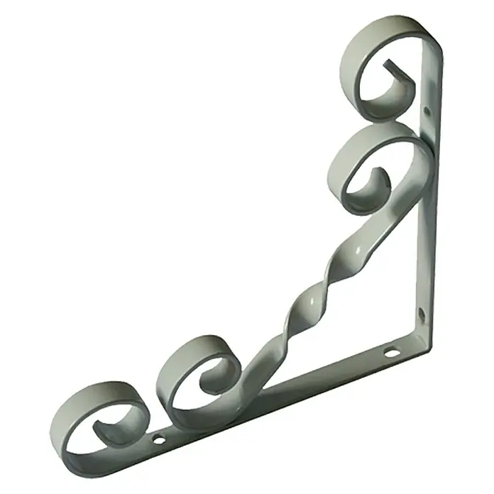 Stabilit Dekorativni nosač police - 150 x 150 mm, Opteretivost: 30 kg, Bijele boje