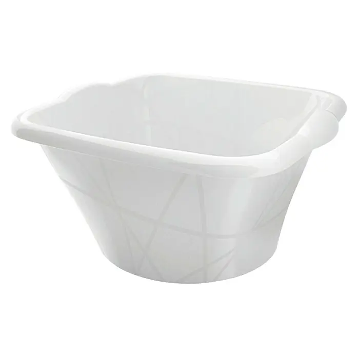 KIS Exclusive Schüssel - 9 l, Quadratisch, Transparent