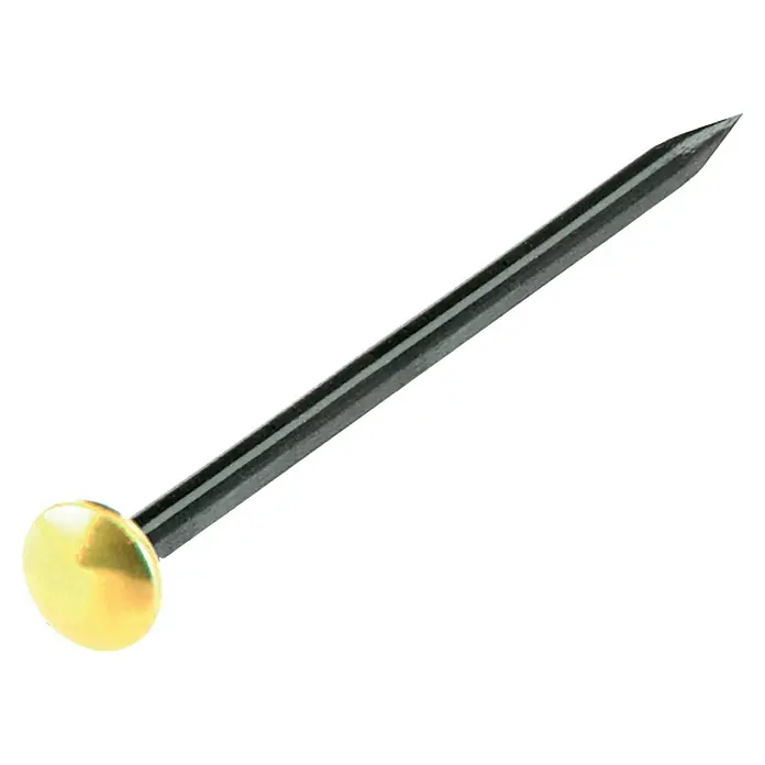 Stabilit Stahlnagel - Länge: 20 mm, Gebläut, 20 Stk. - Ansicht von oben