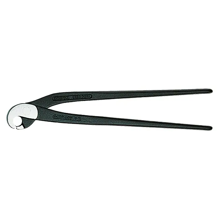 Knipex Alicates sacabocado para azulejos - 200 mm, Material: Acero especial para herramienta - Vista frontal