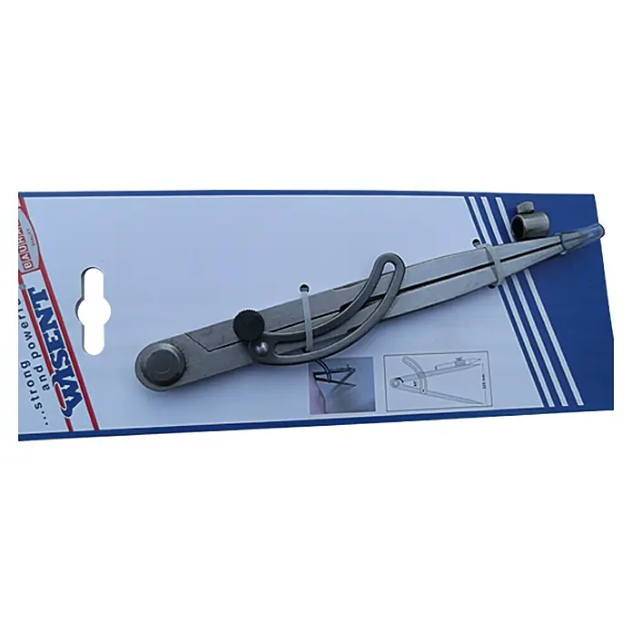 Wisent Bleistiftzirkel - Öffnung: Max. 225 mm, Winkel: 0 ° - 65 ° - Ansicht von oben