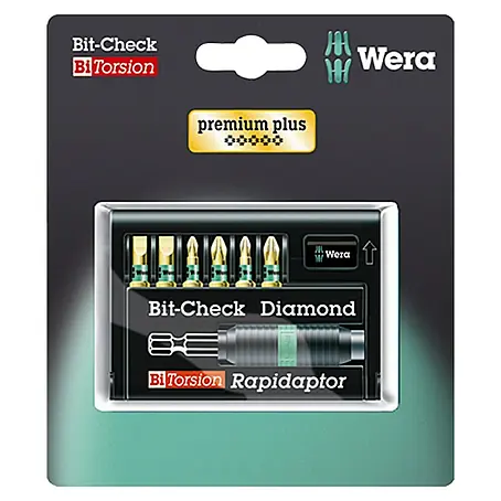 Wera Premium Plus Bitset BiTorsion 8700/6 BDC