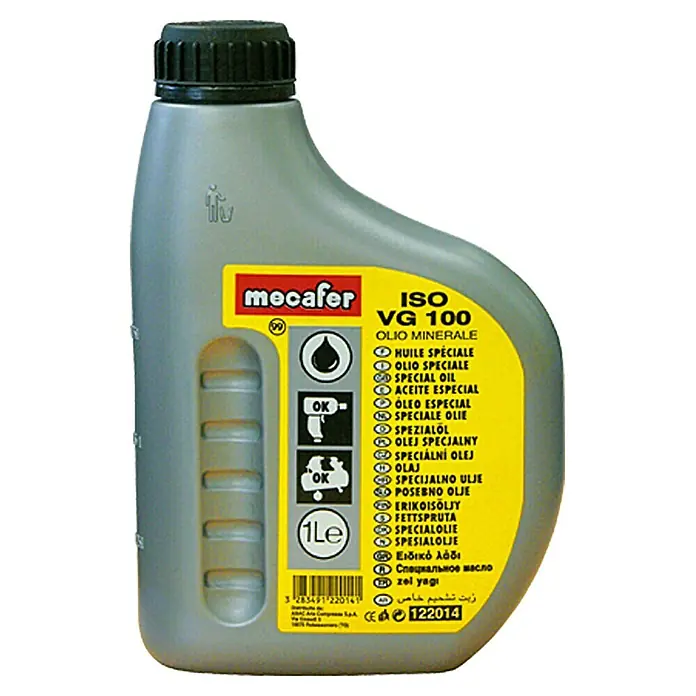 Craftomat Compressorolie - 1 l, Voor pneumatisch gereedschap en compressoren - Vooraanzicht