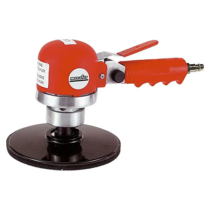 Craftomat Exzenterschleifer-Set - Betriebsdruck: 6 bar, Luftverbrauch: 240 l/min, 125 mm - Vorderansicht