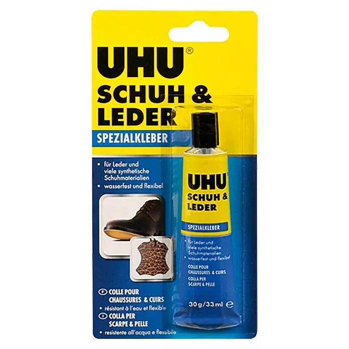 UHU Spezialkleber Schuh-Leder - 30 g - Vorderansicht