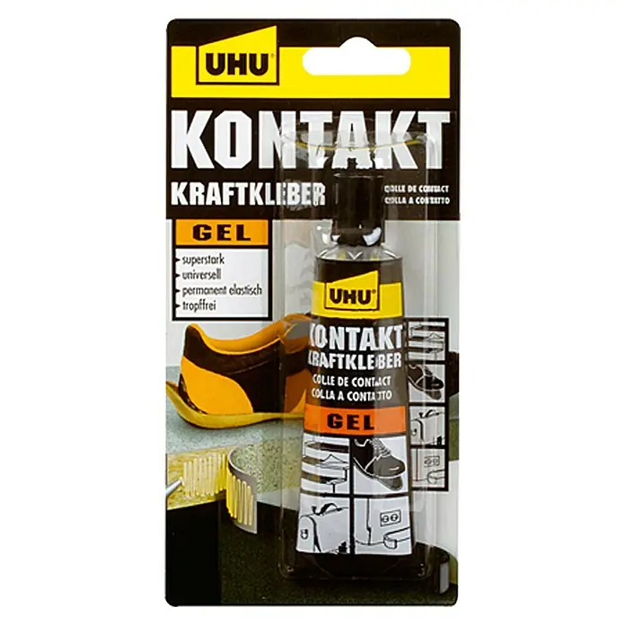 UHU Kontakt Kraftkleber - 42 g, Tube, Gelartig - Vorderansicht
