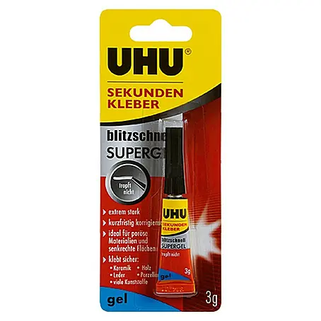 UHU  Sekundenkleber Blitzschnell Supergel
