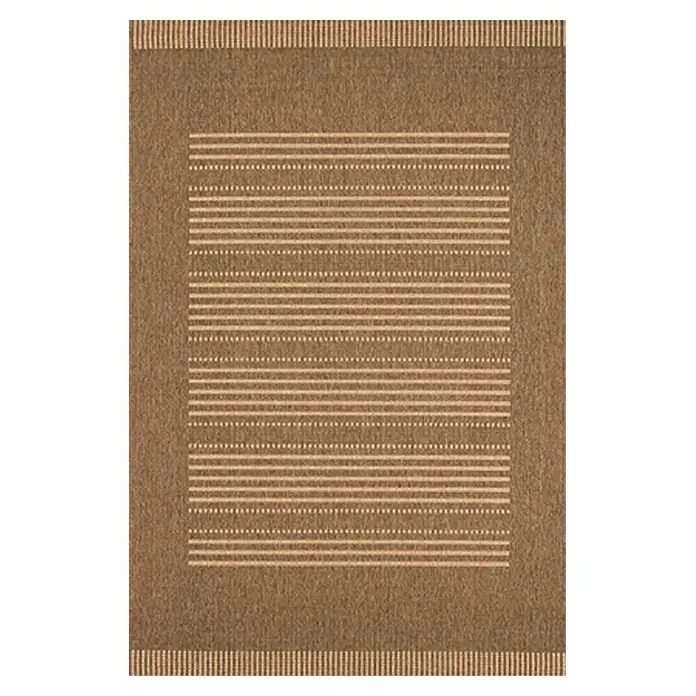 Flachgewebeteppich Naturoptik - Coffee-Mais, 230 x 160 cm, 100 % Polypropylen (Flor)