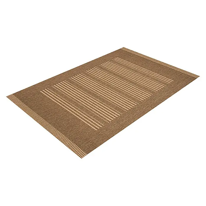 Flachgewebeteppich Naturoptik - Coffee-Mais, 150 x 80 cm, 100 % Polypropylen (Flor)