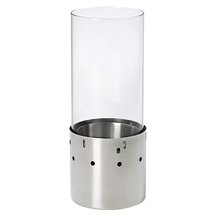 Fire & Deco Gel-Lampe Pluto - Ø x H: 12,5 x 31 cm - Vorderansicht