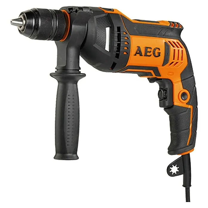 AEG Powertools Schlagbohrmaschine SBE 705 RE - 705 W, 0 U/min - 2.800 U/min, Schlagzahl: 0 /min - 25.600 /min - Linke Seitenansicht
