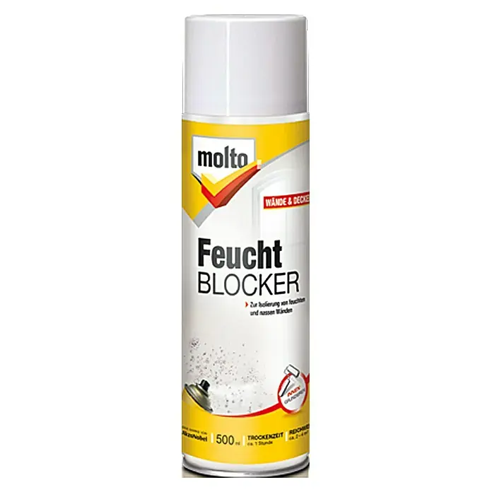 Molto Isolierfarbe Feuchtblocker - 500 ml, Aerosoldose