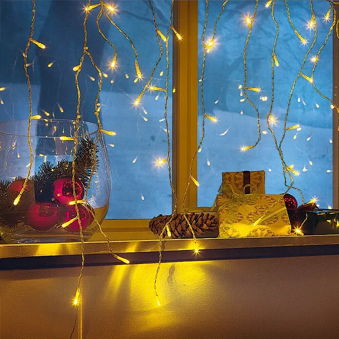Tween Light Cascada de luz LED - Ámbito de aplicación: Para exterior, Número de LED: 120 ud., 290 x 60 cm