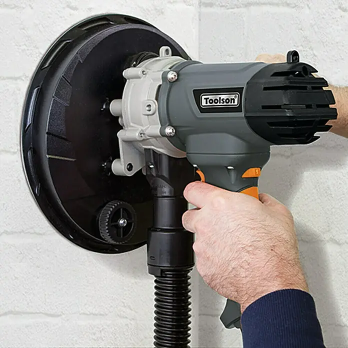 Toolson Brusilica za zidove i stropove DWS 225 DC - 1.200 W, Promjer brusnog tanjura: 215 mm